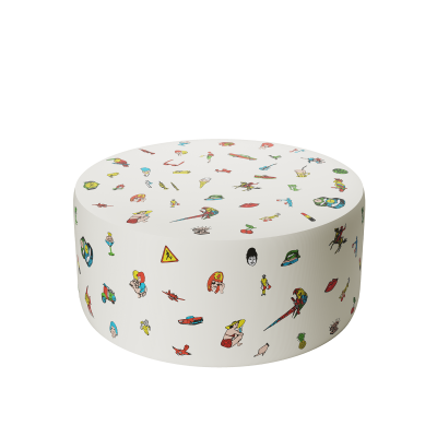Rabbit Pouf L in collaboration with Fiorucci