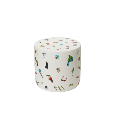 Rabbit Pouf S in collaboration with Fiorucci